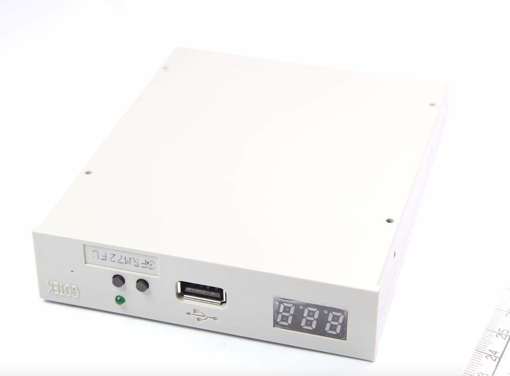 Bewinner USB Emulator,SFRM72-DU26 720K USB Floppy Drive Emulator For BARUDAN BENS Embroidery Machine,Plug And Play,High Security Data Protection,USB Stick Used FAT32 - View #3