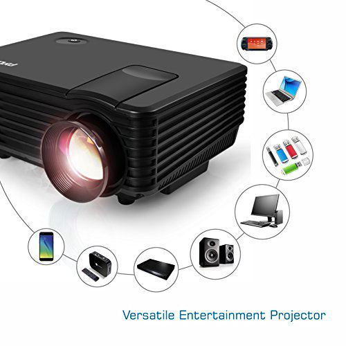 GetUSCart Portable VideoProjector Full HD with Remote Home Theater