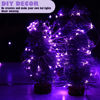 Picture of [6-Pack] 7Feet Starry String Lights,Fairy String Lights 20 Micro Starry LEDs On Silvery Copper Wire 2pcs CR2032 Batteries Included,Works for Wedding Centerpiece,Party,Christmas Table Decor (Purple)