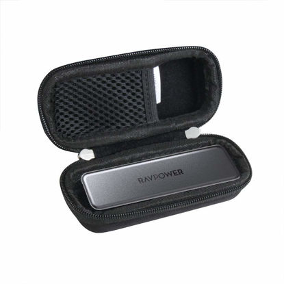 Picture of Hermitshell Hard EVA Travel Case for RAVPower Mini External SSD Hard Drive Portable SSD USB-C Solid State Flash Drive (Black)