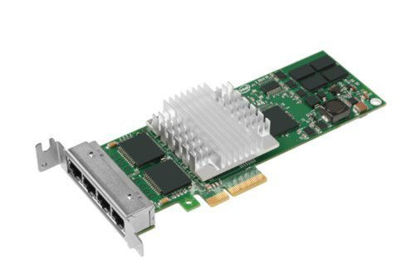 Picture of Intel EXPI9404PTL PRO/1000 PT Quad Port Server Adapter - Network Adapter - PCI Express x4 Low Profile - Gigabit Ethernet x 4