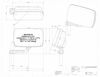 Picture of NavPod RMX4600 RailMount Un-Cut (usable face = 11.125" w x 6.5" h)(28.2cm w x 16.5cm h)