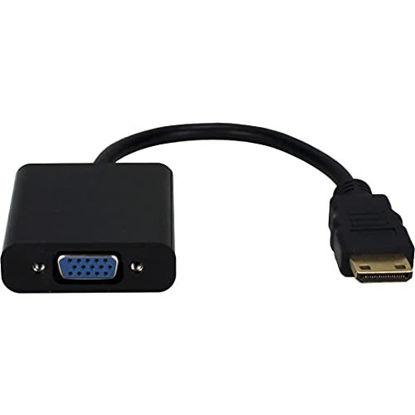 Picture of QVS Mini-HDMI to VGA Video Converter