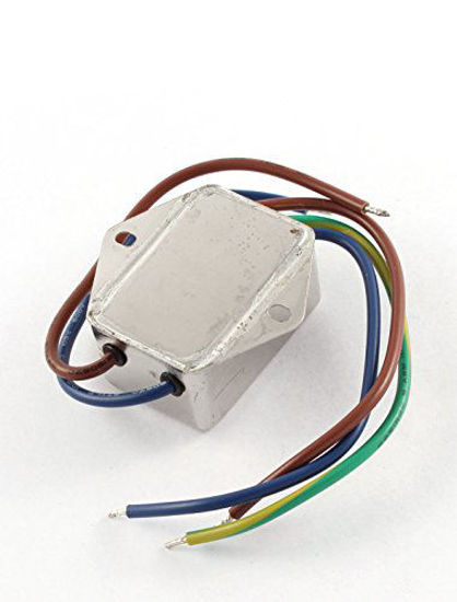 thumbnail image 2 of Uxcell AC Power EMI Filter 115/250V 10A - Noise Suppressor For Electronic Equipment 2 of 12