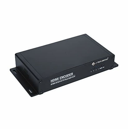 Picture of J-Tech Digital 4 Ports H.264 H.265 HDMI Video Encoder for Live Streaming Supports 4K 30Hz YouTube Live Facebook Twitch [JTECH-ENCH54]