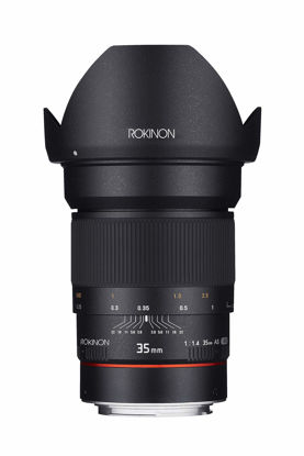Picture of Rokinon 35mm F/1.4 AS UMC Wide Angle Lens for Olympus RK35M-O