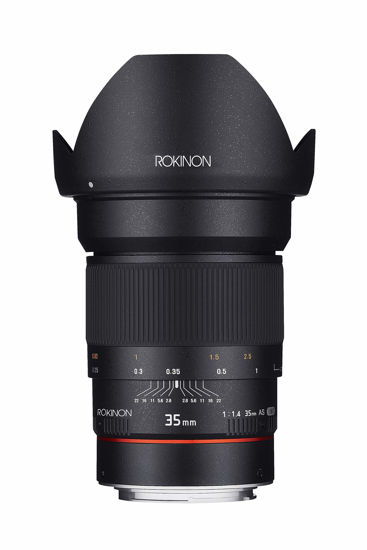 Picture of Rokinon 35mm F/1.4 AS UMC Wide Angle Lens for Olympus RK35M-O