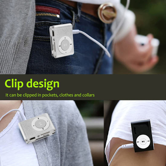 GetUSCart MP3 Player with Bluetooth Portable Music Player Mini MP3