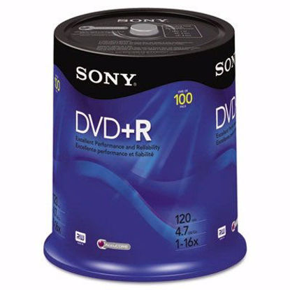 Picture of SON100DPR47RS4 - Sony DVDR Discs