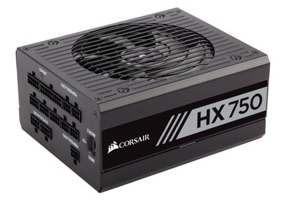 Picture of CORSAIR HX Series, HX750, 750 Watt, 80+ Platinum Certified, Fully Modular Power Supply