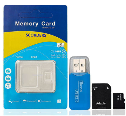 Picture of sd Card 1 Tb | USB Adapter | sd Card Adapter | Pack of 3 | 10MB/s Transfer Rate | Plug and Play | All OS Compatible | Reliable and Stable Products | Large Storage Capacity