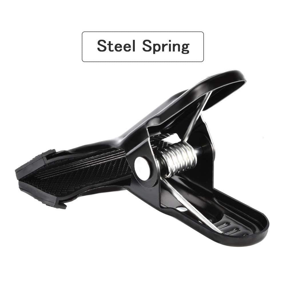 GetUSCart Backdrop Spring Clamps 6 Pack Large Heavy Duty Photography