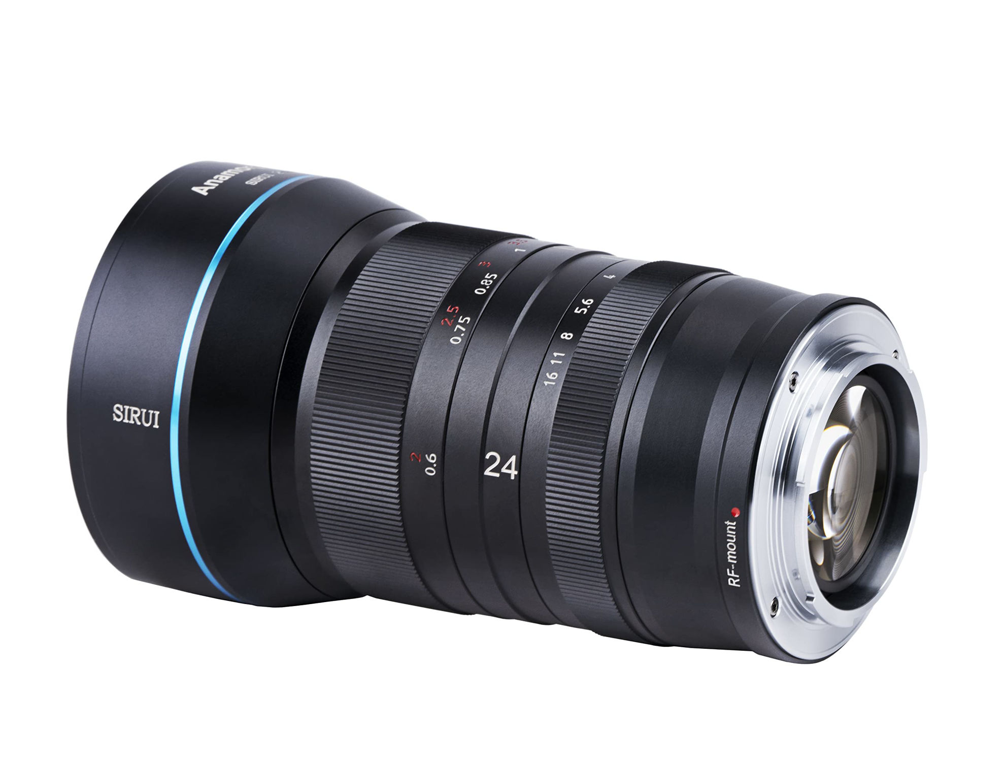 GetUSCart- SIRUI 24mm Anamorphic Lens F2.8 1.33X S35 Camera Lens (RF Mount)