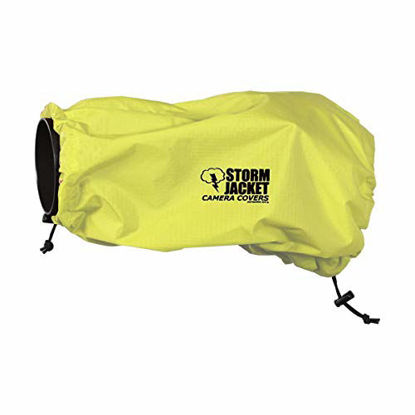 Picture of Vortex Media Storm Jacket Cover for an SLR Camera with a Medium Lens Measuring 7" to 15" from Rear of Body to Front of Lens, Color: Yellow