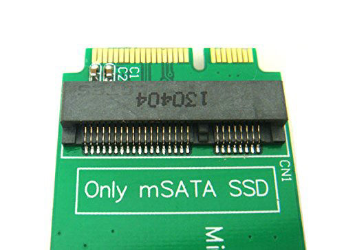 Adattatore MSATA A SATA Da 3x5cm A 3x7cm Per Asus Eee PC 1000 S101 900