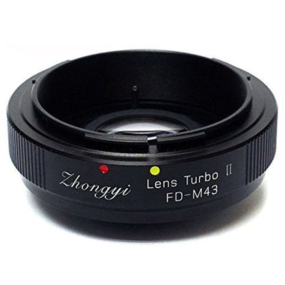 Picture of Zhongyi Mitakon Lens Turbo V2 Adapter Focal Reducer Canon FD to M43 MFT BMPCC
