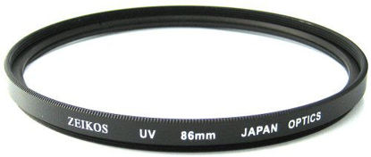Picture of Zeikos ZE-UV86 86mm Multi-Coated UV Filter