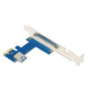 Picture of PCI-E 1 to 4 PCI Express 16X Slots Riser Card Mining Modules PCI-e 1X to External 4 PCIe Slots Adapter Pcie Port Multiplier-GOLDEN BLUE