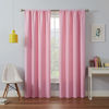 Picture of ECLIPSE Kendall Modern Blackout Thermal Rod Pocket Window Curtain for Bedroom or Living Room (1 Panel), 42" x 95", Bouquet
