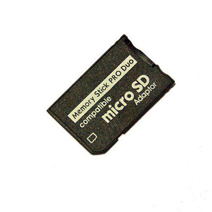 Picture of Black PS Memory Stick Pro Duo Adapter