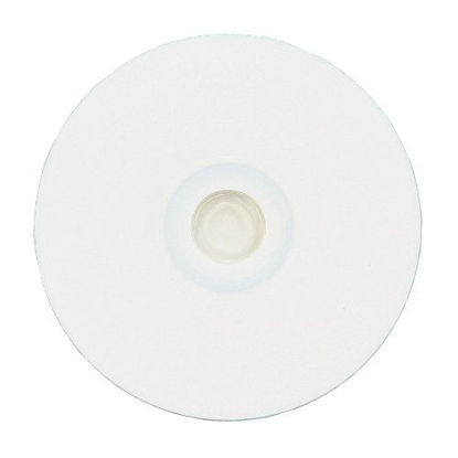 Picture of 100 Philips 52x CD-R 80min 700MB White Inkjet Hub