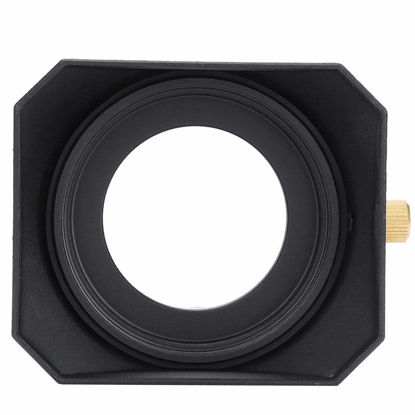 Picture of Qiilu Square Lens Hood Shade, Accessory for Camcorder Digital for DV and Digital Video Camera Lens Filter(37mm)