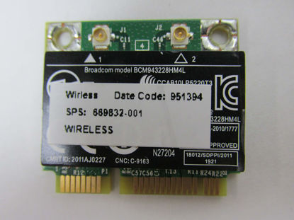Picture of HP 669832-001 Broadcom 43228 802.11abgn 2x2 Wi-Fi adapter