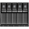 Picture of SilverStone Technology Hard Drive Enclosure Internal, 3 X 5.25 Inch to 5 X 3.5 Inch Hot-Swap SATA/SAS Hard Drive Cage, Up to 12Gbit/S Transfer Rate with All Aluminum Body (SST-FS305-12G)