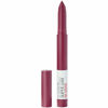 Picture of Maybelline Super Stay Ink Crayon Lipstick, Precision Tip Matte Lip Crayon with Built-in Sharpener, Longwear Up To 8Hrs, Accept A Dare, Wine Pink, 0.04 oz