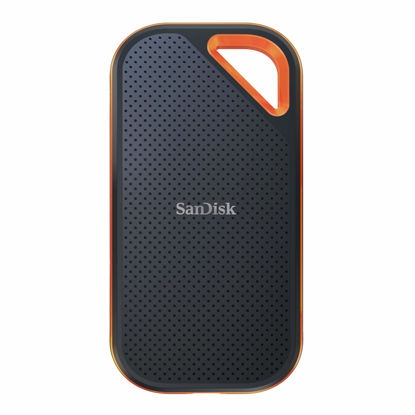 Picture of SanDisk 2TB Extreme PRO Portable External SSD - Up to 1050MB/s - USB-C, USB 3.1 - SDSSDE80-2T00-G25