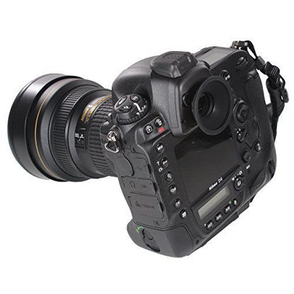 Picture of Foto&Tech 2 Pieces Rubber Eyecup Eyeshade for Glasses Replaces DK-19 Compatible with Nikon D5, D500, D4s, D4, D2 Series, D3 Series, D700, D800, D800E, F6 DSLR Cameras