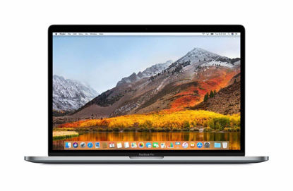 Picture of Apple 15.4in MacBook Pro Laptop (Retina, Touch Bar, 2.2GHz 6-Core Intel Core i7, 16GB RAM, 256GB SSD Storage) Space Gray (MR932LL/A) (2018 Model) (Renewed)