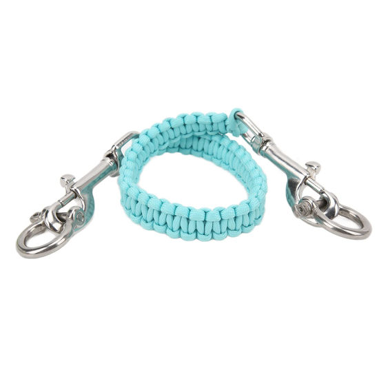 Picture of Alomejor Diving Camera Handle Rope Bracket Handle Rope Noctilucence Strong Rustproof Anticorrosion Underwater Camera Carry Lanyard(Luminous Blue)