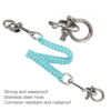 Picture of Alomejor Diving Camera Handle Rope Bracket Handle Rope Noctilucence Strong Rustproof Anticorrosion Underwater Camera Carry Lanyard(Luminous Blue)