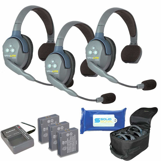 GetUSCart Eartec UL3S Ultralite Full Duplex Wireless Headset