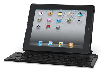 Picture of Logitech Fold-Up Keyboard, Bluetooth Keyboard and Stand for iPad 2
