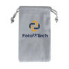 Picture of Foto&Tech Medium Size Extra Padding Easy Drawstring Closure Camouflage Neoprene Lens Pouch Bag Cover for Canon, Nikon, Sony, Panasonic, Fujifilm, Olympus, Pentax, Sigma with Foto&Tech Velvet Bag