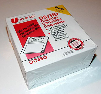 Picture of Universal 3.5 Inch Diskettes IBM Formatted