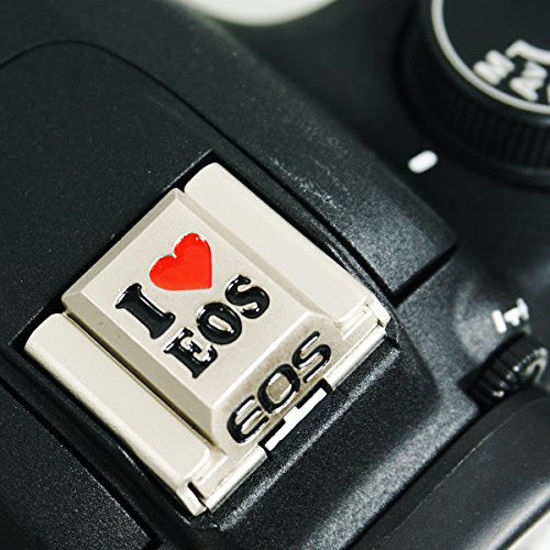 Picture of Foto&Tech Pro Metal Hot Shoe Cover Compatible with Camera R5 RP/M50/6D Mark II/5D Mark IV III II/1D X/5DII/77D 6D 7D 70D 60Da 60D 100D 500D/T7i T6i T5 T5i SL1 SL2/M6/PowerShot G15/G16/G1 Mark II/SX50