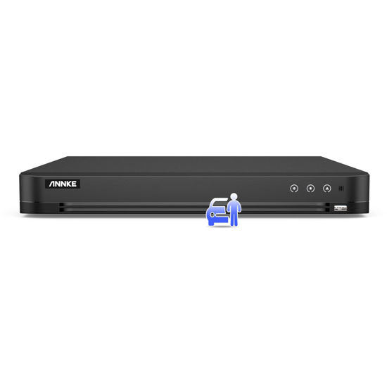 HD Recorder 8 チャンネル h.265 hybrid DVR 4TB 【公式通販】