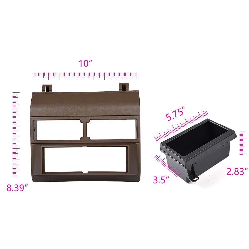 GetUSCart PIT66 Car Stereo Radio Install Dash Kit Wire Harness Adapter