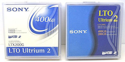 Picture of Sony LTX200G LTO Ultrium Tape Cartridge LTO-2 200GB (Native) / 400GB