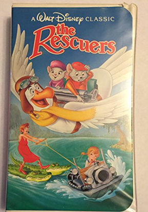 Picture of Walt Disney's The Rescuers RARE Black Diamond Classic (VHS Tape)