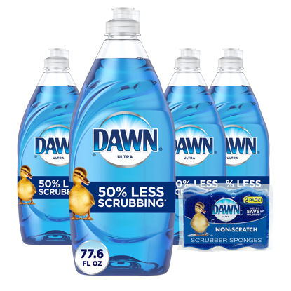 Picture of Dawn® Ultra Dishwashing Soap, Original Scent, 7 Oz Bottle, Case Of 18