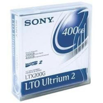 Picture of Sony 1PK 200/400GB LTO2 ULTRIUM Tape (LTO200G/3)