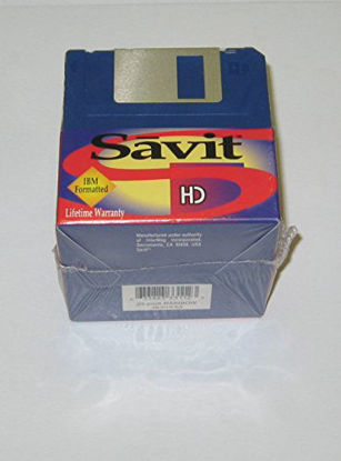 Picture of Savit IBM Formatted 3.5" Double Sided High Density Microdisks 25 Disk Pack