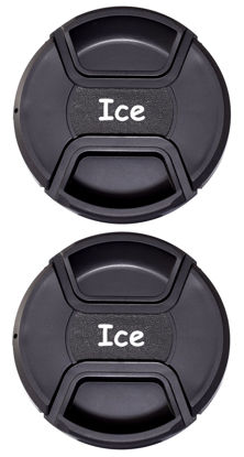 Picture of 2 X ICE 95mm Front Lens Cap for Camera Snap-On Center Pinch 95