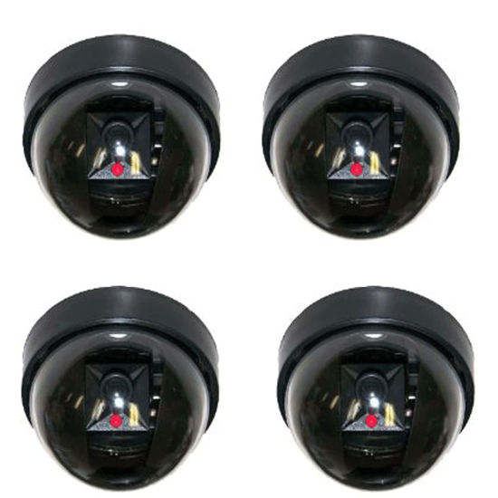 GetUSCart VideoSecu 4 Pack Dummy Fake Security CCTV Dome Cameras with