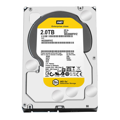 Picture of WD SE 2TB Datacenter Hard Disk Drive - 7200 RPM SATA 6 Gb/s 64MB Cache 3.5 Inch - WD2000F9YZ