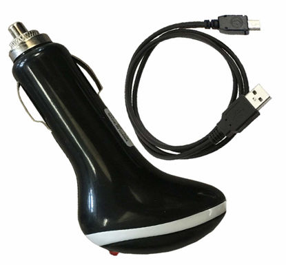 Picture of Car Charger for Garmin Nuvi Nüvi 1100 1100lm 1200 1250 1260t 1300 1300lm 1300lmt 1350 1350lmt 1350t 1370 1370t 1390 1390lmt 1390t 1450 1450lmt 1480t 1490 1490lmt 1490t 1690t 2250 2300 2450lm 2460lmt 3750 3790t GPS Portable Navigator Navigation System Power Adapter Converter